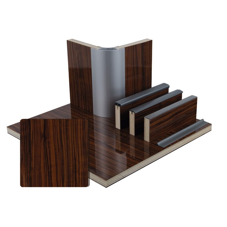 Baldinė plokštė Olive - HPL laminatas - 1/4 plokštės