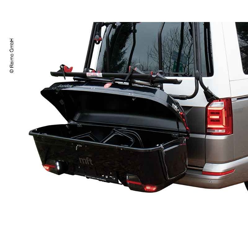 BackBox for BackCarrier Black, transportavimo sistema priekabos kabliui BackBox for BackCarrier Black, transportavimo sistema priekabos kabliui