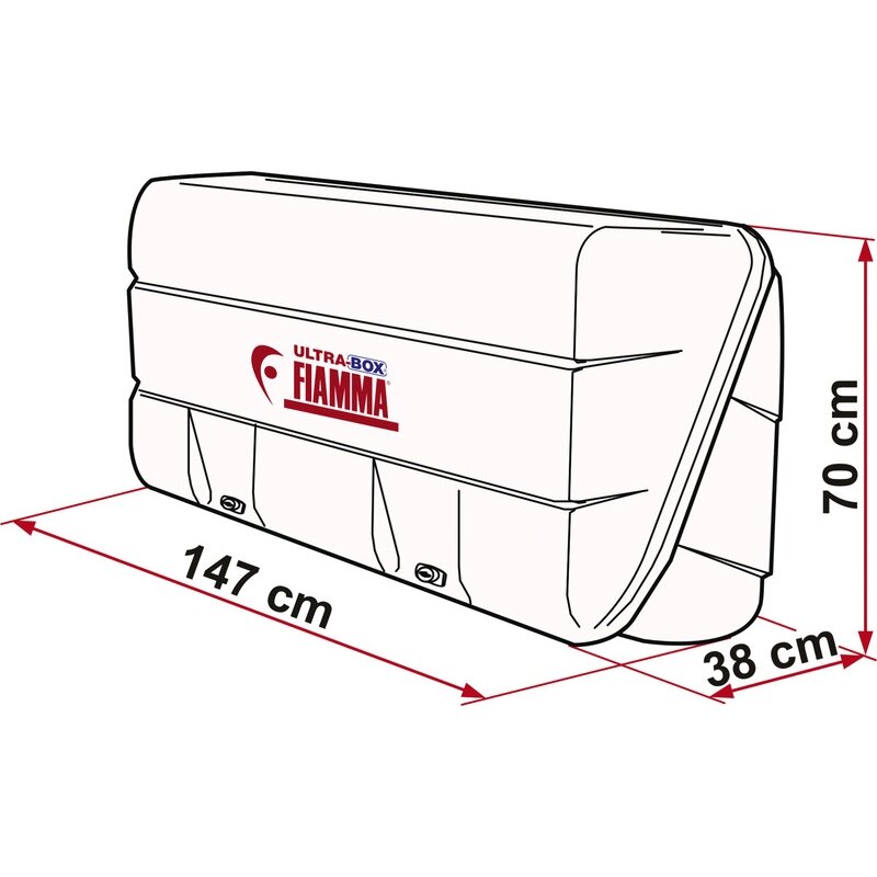 Bagažo dėžė dviračių stovams - Ultra Box 360 2