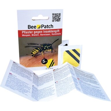Bee-Patch Bičių ir vapsvų pleistras, 47 x 5 x 57 cm VE5, geltonas
