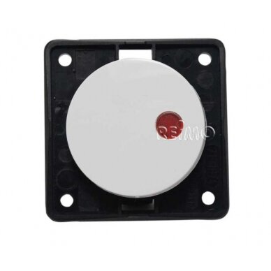 Berker svirties jungiklis 12V, baltos spalvos, su raudonu LED valdymo ekranu Berker svirties jungiklis 12V, baltos spalvos, su raudonu LED valdymo ekranu