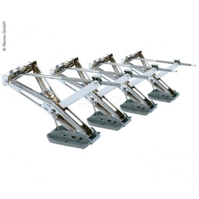 Besisukanti atrama AL-KO Big-Foot, 4 vnt Besisukanti atrama AL-KO Big-Foot, 4 vnt