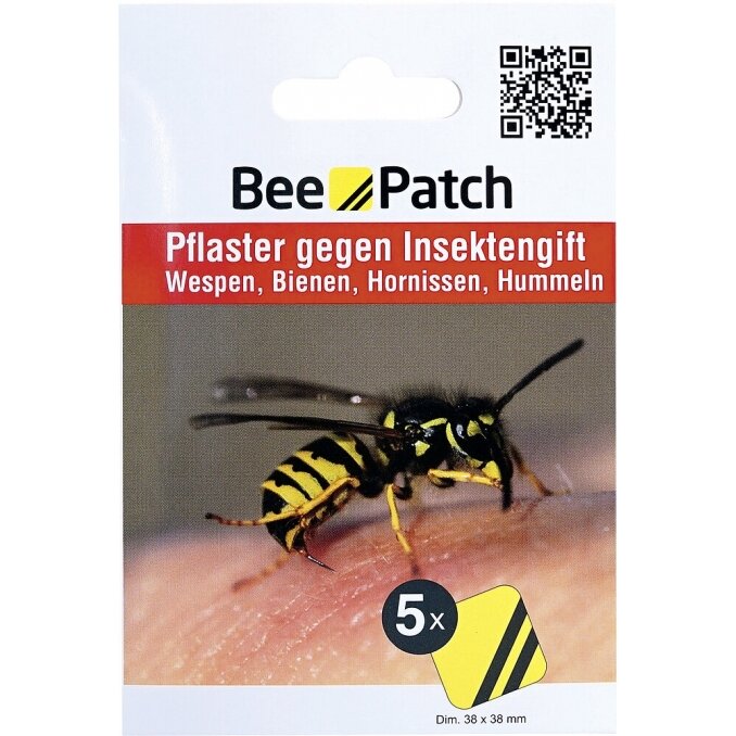 Bee-Patch Bičių ir vapsvų pleistras, 47 x 5 x 57 cm VE5, geltonas Bee-Patch Bičių ir vapsvų pleistras, 47 x 5 x 57 cm VE5, geltonas