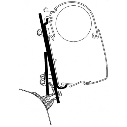 Brandrup bėgių adapteris Brandrup bėgių adapteris