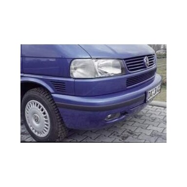 Bull bar priekyje ir gale VWT4 KR 6 dalių nuo 3/96 metų, juoda Bull bar priekyje ir gale VWT4 KR 6 dalių nuo 3/96 metų, juoda