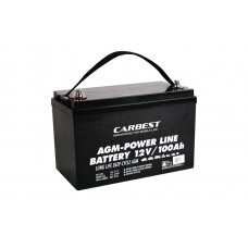 Carbest AGM baterija 100Ah PL - 330x171x220 mm