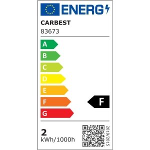 Carbest 12V aliuminio LED taškas - 2,2 vatai 1
