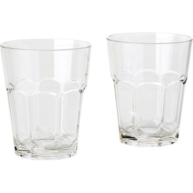 Caipi latte stiklo rinkinys 2 vnt., skaidrus 400 ml