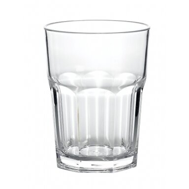 Caipi latte stiklo rinkinys 2 vnt., skaidrus 400 ml