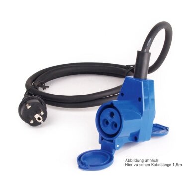 Carbest adapterio laidas Schuko/kampas 25 m