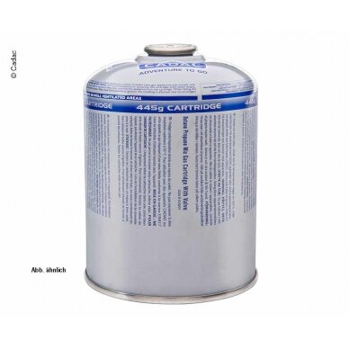 „Cadac“ varžtų dujų kasetė - 500 g butano/propano dujų mišinys „Cadac“ varžtų dujų kasetė - 500 g butano/propano dujų mišinys