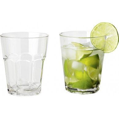 Caipi latte stiklo rinkinys 2 vnt., skaidrus 400 ml 2 Caipi latte stiklo rinkinys 2 vnt., skaidrus 400 ml 2