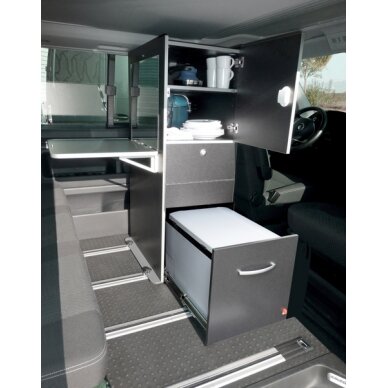 Cali spintelė VW T5 / T6 / T6.1 California Beach ir Multivan 4 Cali spintelė VW T5 / T6 / T6.1 California Beach ir Multivan 4