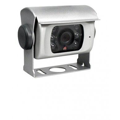 Caravan Safety CS100LA spalvota kamera su kameros kabeliu ir cinch adapteriu Caravan Safety CS100LA spalvota kamera su kameros kabeliu ir cinch adapteriu