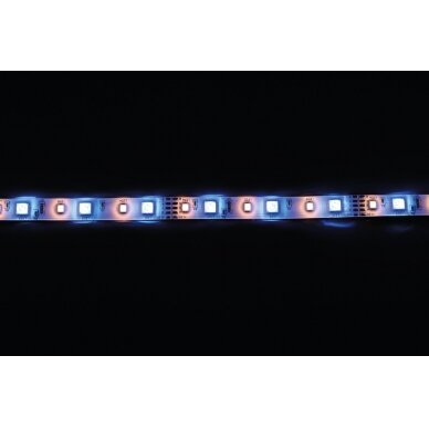 Carbest 12V LED FLexband RGB ir šilta balta viename Carbest 12V LED FLexband RGB ir šilta balta viename