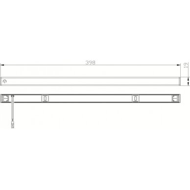 Carbest 12V LED lemputė 400mm 2 Carbest 12V LED lemputė 400mm 2
