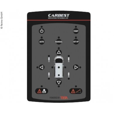 Carbest autokeltuvas automobiliams iki 5 tonų - su 4 domkratais 1 Carbest autokeltuvas automobiliams iki 5 tonų - su 4 domkratais 1