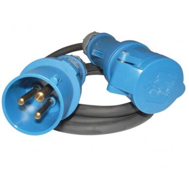 Carbest CEE adapterio laidas 3x2,5 mm, 1,5 m ilgio SB Carbest CEE adapterio laidas 3x2,5 mm, 1,5 m ilgio SB