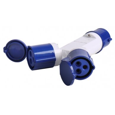 Carbest CEE kištukas / 2 krypčių skirstytuvas Carbest CEE kištukas / 2 krypčių skirstytuvas