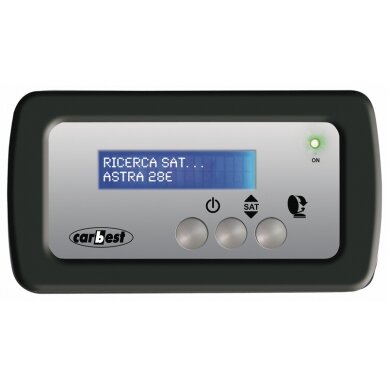 Carbest Comfort "Plus" LCD valdymo pultas 15 palydovų pozicijų Carbest Comfort "Plus" LCD valdymo pultas 15 palydovų pozicijų