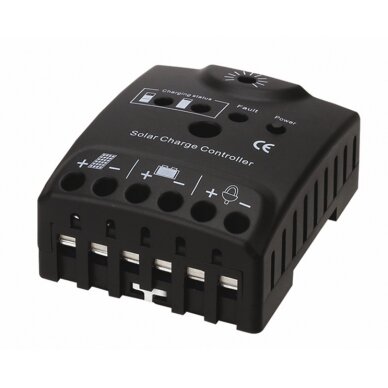 Carbest saulės įkrovimo valdiklis 12 V/24 V - 15A - PWM įkrovimo valdiklis Carbest saulės įkrovimo valdiklis 12 V/24 V - 15A - PWM įkrovimo valdiklis