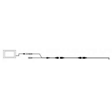 Carbest stabdžių žibintų kamera Fiat Ducato / Peugeot Boxer / Citroen Jumper ir kt 2