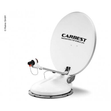 „Carbest Travelsat 2“ - dviguba palydovinė sistema su „Bluetooth“ (68 cm) „Carbest Travelsat 2“ - dviguba palydovinė sistema su „Bluetooth“ (68 cm)
