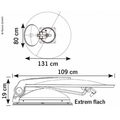 Carbest Travelsat - Automatinė palydovinė sistema su valdymo dėžute (68 cm) ASTRA 1 Carbest Travelsat - Automatinė palydovinė sistema su valdymo dėžute (68 cm) ASTRA 1