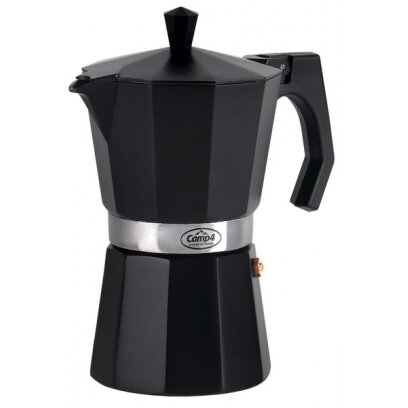 „Camp4 Espresso Maker Nero“ - kavos virimo aparatas 6 puodeliams „Camp4 Espresso Maker Nero“ - kavos virimo aparatas 6 puodeliams