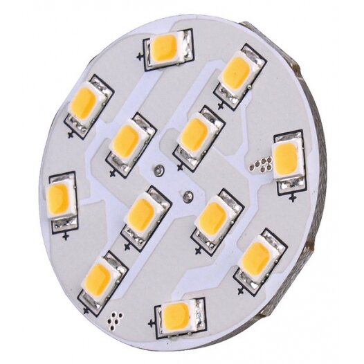 Carbest LED G4 lemputė, 2W, 170 liumenų, 12x šiltai balta SMD Carbest LED G4 lemputė, 2W, 170 liumenų, 12x šiltai balta SMD