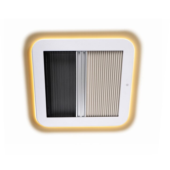 Carbest stoglangis su LED apšvietimu 40x40 cm 2