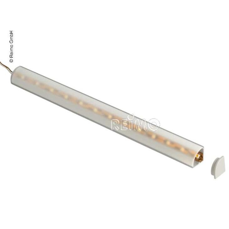 Carbest galinis dangtelis aliuminio LED profilio plokščiam 2 vnt. - 829991 Carbest galinis dangtelis aliuminio LED profilio plokščiam 2 vnt. - 829991