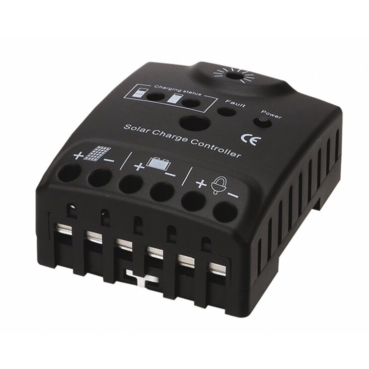 Carbest saulės įkrovimo valdiklis 12 V/24 V - 15A - PWM įkrovimo valdiklis Carbest saulės įkrovimo valdiklis 12 V/24 V - 15A - PWM įkrovimo valdiklis