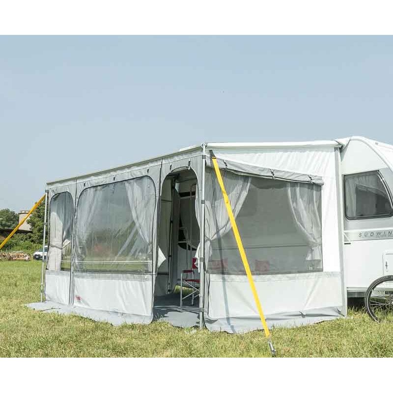 „Caravanstore Zip XL 280“ priekinės ir šoninės sienos