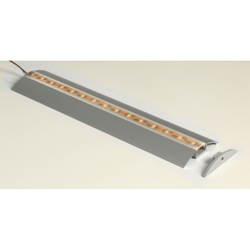 Carbest galinis dangtelis aliuminio LED profilio plokščiam 2 vnt. - 829992 Carbest galinis dangtelis aliuminio LED profilio plokščiam 2 vnt. - 829992