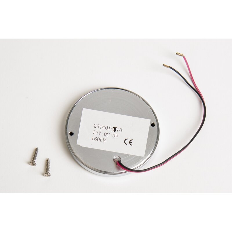 Carbest LED sieninis ir lubinis šviestuvas apvalus (70 mm) 2 Carbest LED sieninis ir lubinis šviestuvas apvalus (70 mm) 2