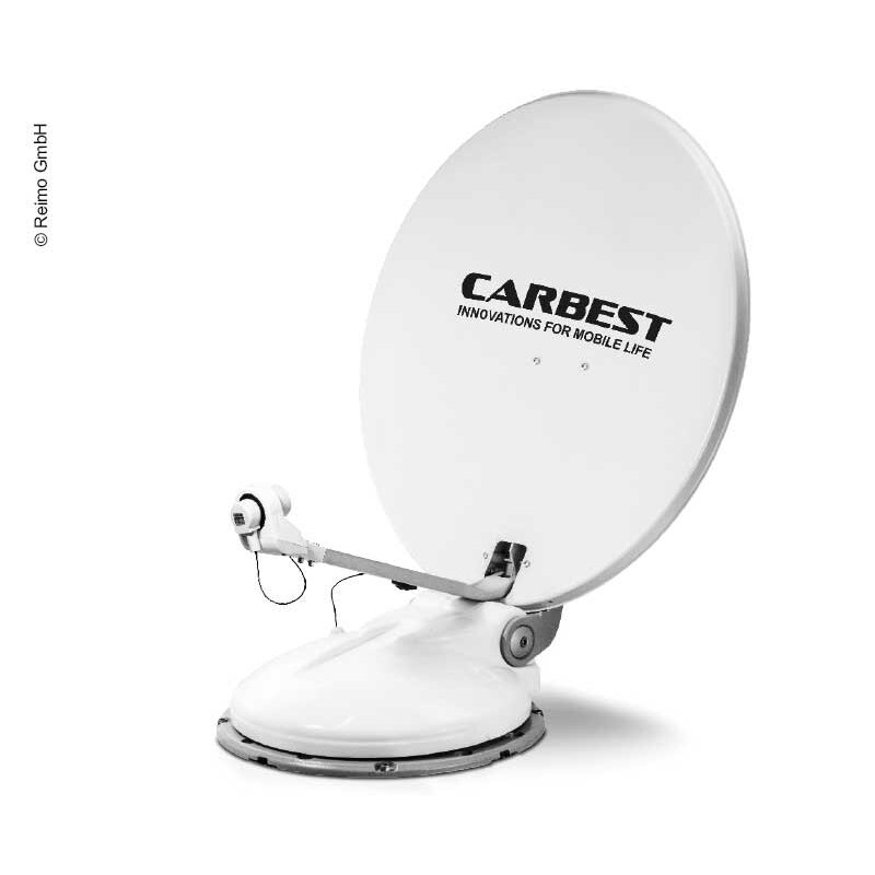 Carbest Travelsat 2 – vieno palydovo sistema su Bluetooth ir pasvirimu (80 cm) Carbest Travelsat 2 – vieno palydovo sistema su Bluetooth ir pasvirimu (80 cm)