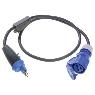 CEE adapterio kabelis, Šveicarijos tipas 13, CEE 3 kontaktų CEE adapterio kabelis, Šveicarijos tipas 13, CEE 3 kontaktų
