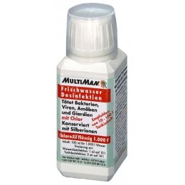 ChloroSil skystis 1000 vandens konservavimas, 100ml ChloroSil skystis 1000 vandens konservavimas, 100ml
