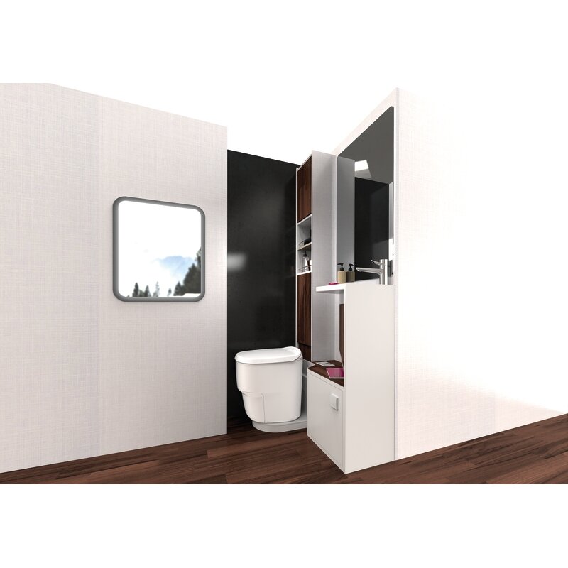 Clesana C1 - bevandenis tualetas su L adapteriu 4 Clesana C1 - bevandenis tualetas su L adapteriu 4