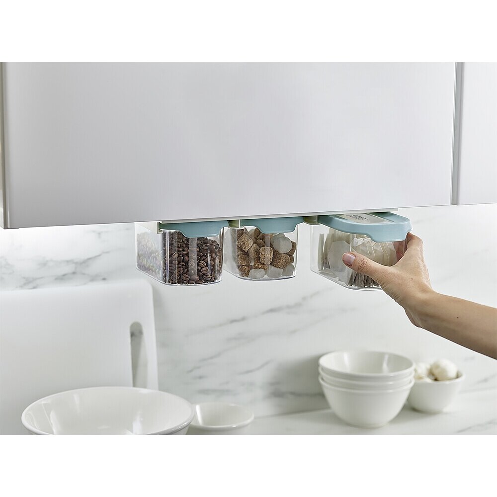 CupboardStore™ 3 dalių laikymo rinkinys, 3 x 900 ml, šviesiai mėlynas 3 CupboardStore™ 3 dalių laikymo rinkinys, 3 x 900 ml, šviesiai mėlynas 3
