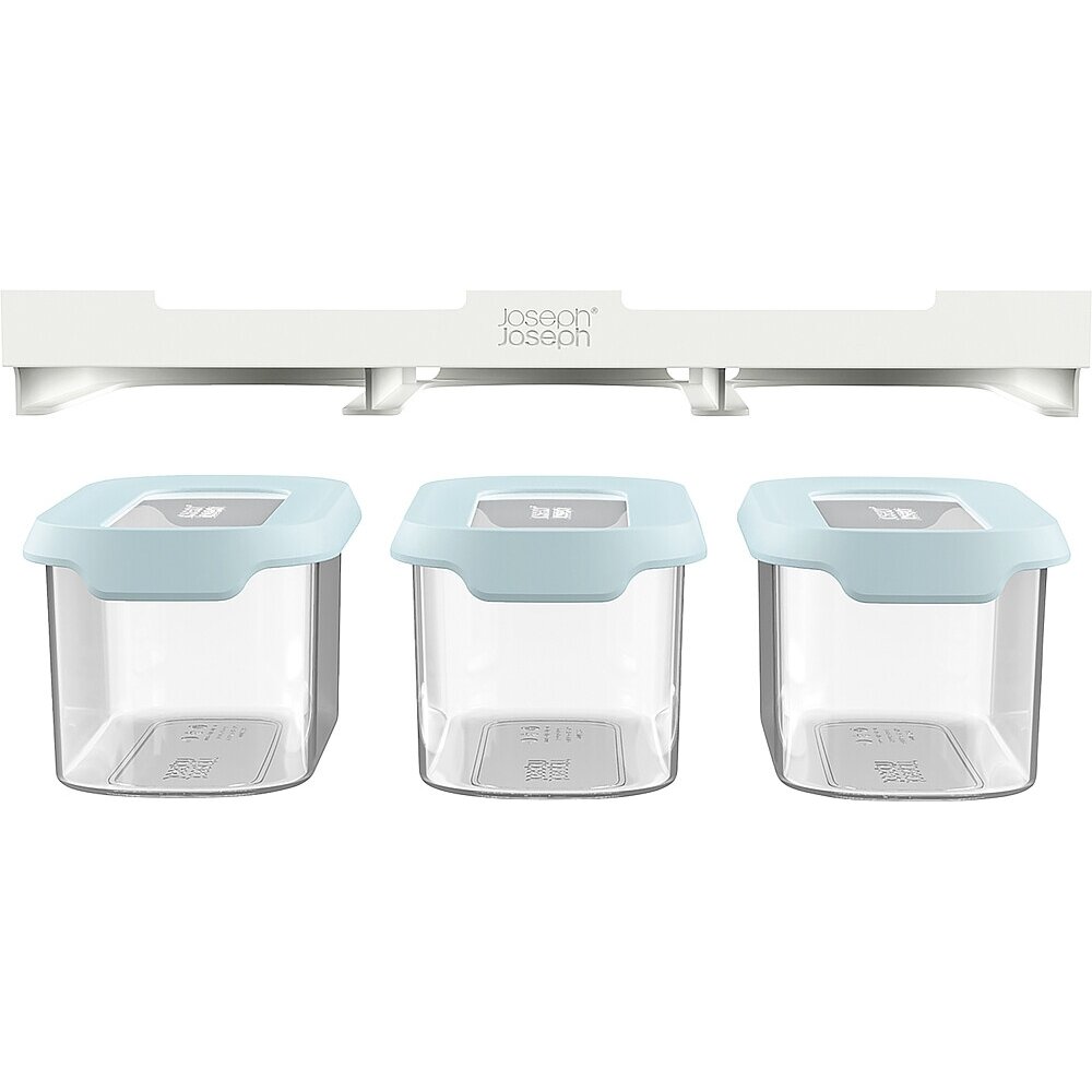 CupboardStore™ 3 dalių laikymo rinkinys, 3 x 900 ml, šviesiai mėlynas