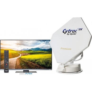 Cytrac DX Premium palydovinė sistema, įskaitant Oyster TV Cytrac DX Premium palydovinė sistema, įskaitant Oyster TV