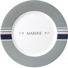 Desertinė lėkštė marine diam.
21 cm pilka/balta