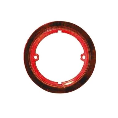 Dekoratyvinis žiedas 122mm raudonas