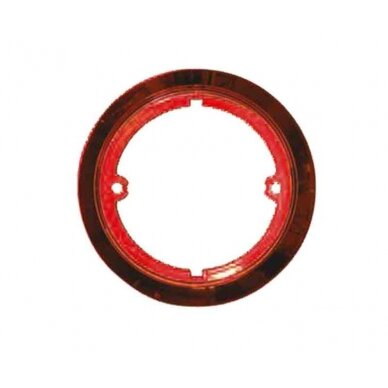 Dekoratyvinis žiedas 122mm raudonas Dekoratyvinis žiedas 122mm raudonas