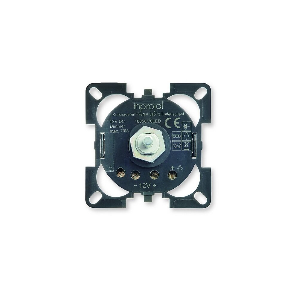 Dimmer 12V juodas