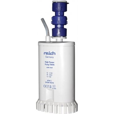 Didelio našumo Reich 19 I / min. 1,4 bar 12mm panardinamas siurblys su atbuliniu vožtuvu, skirtas Hymer/LMC/TEC Didelio našumo Reich 19 I / min. 1,4 bar 12mm panardinamas siurblys su atbuliniu vožtuvu, skirtas Hymer/LMC/TEC