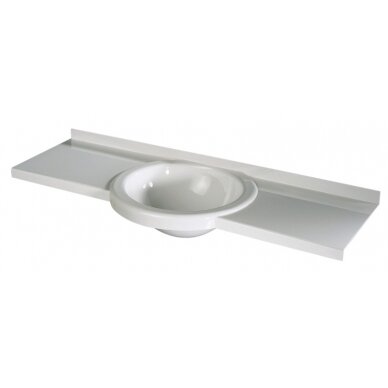 Dizaino praustuvas 900 x 270mm, baltas Dizaino praustuvas 900 x 270mm, baltas