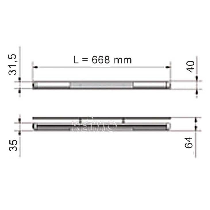 Dizaino šviestuvas Stilo LED66.8cm 1 Dizaino šviestuvas Stilo LED66.8cm 1